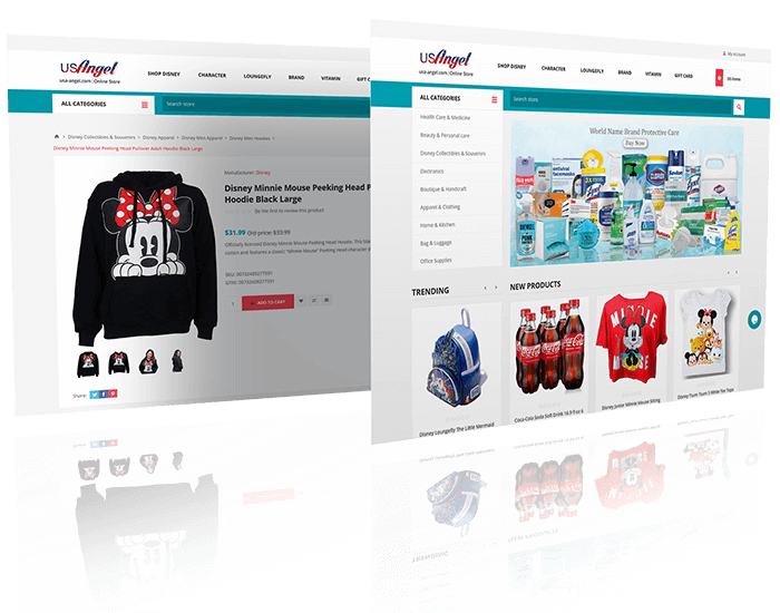 eCommerce website design & development